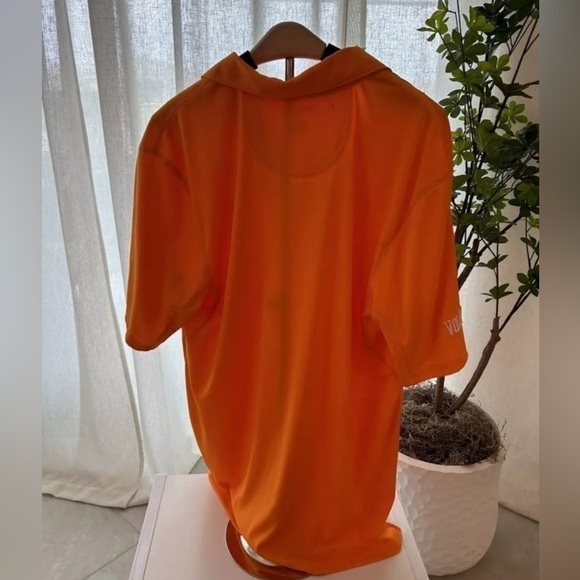 Tennessee Volunteers Mens Shirt Medium Orange Polo Champion - Picture 3 of 6